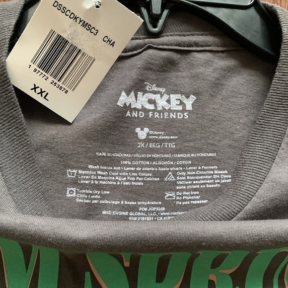 Disney Graphic T-Shirt Mickey Minnie Mouse Palm Springs Tennis Club 2XL NWT - Picture 6 of 6